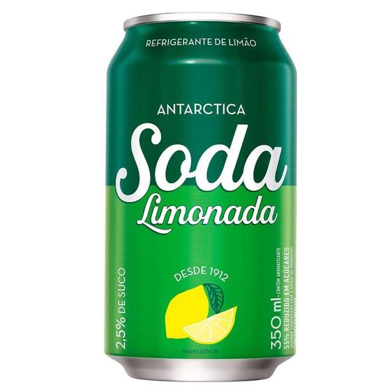 Imagem de Refrigerante Antarctica Soda Limonada 350ml