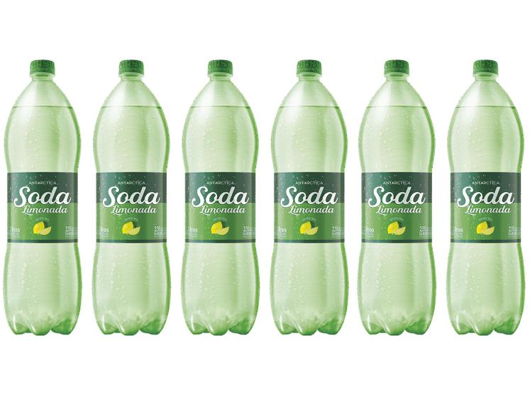 Imagem de Refrigerante Antarctica Soda Limonada 6 Unidades