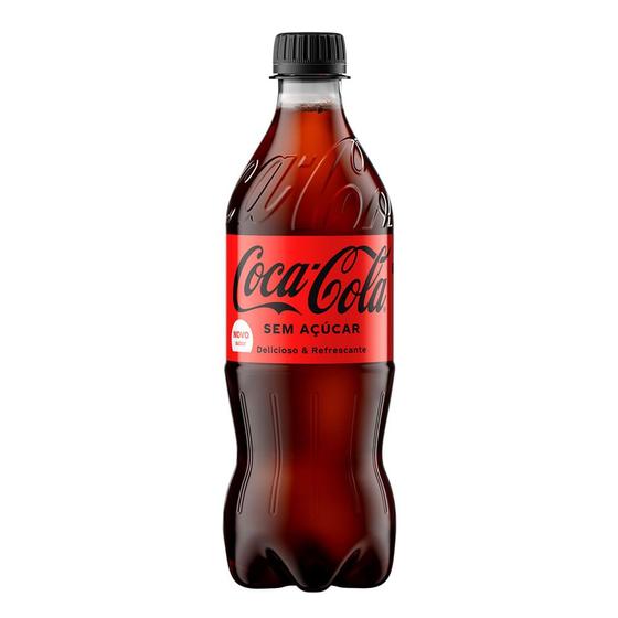 Imagem de Refrigerante Coca Cola Sem Açúcar 600ml