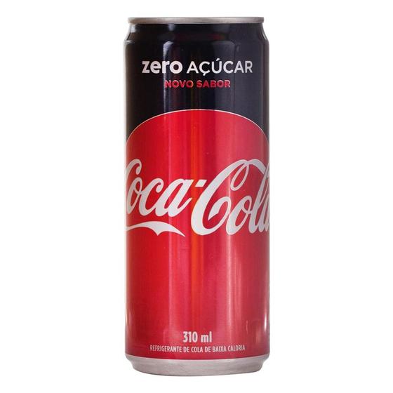 Imagem de Refrigerante Coca-Cola Zero Açúcar 310Ml - Coca cola