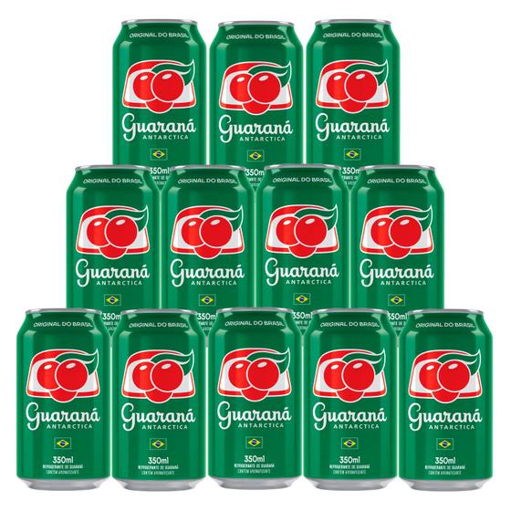 Imagem de Refrigerante Guaraná Antarctica Lata 350ml 12 Unidades