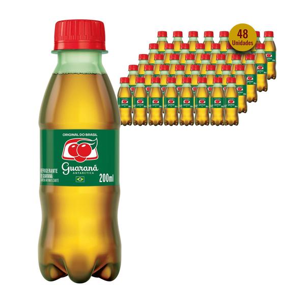 Imagem de Refrigerante Guaraná Antarctica Pet 200Ml (48 Unidades)