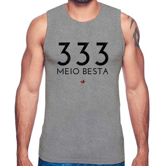 Imagem de Regata 333 Meio Besta - Foca na Moda