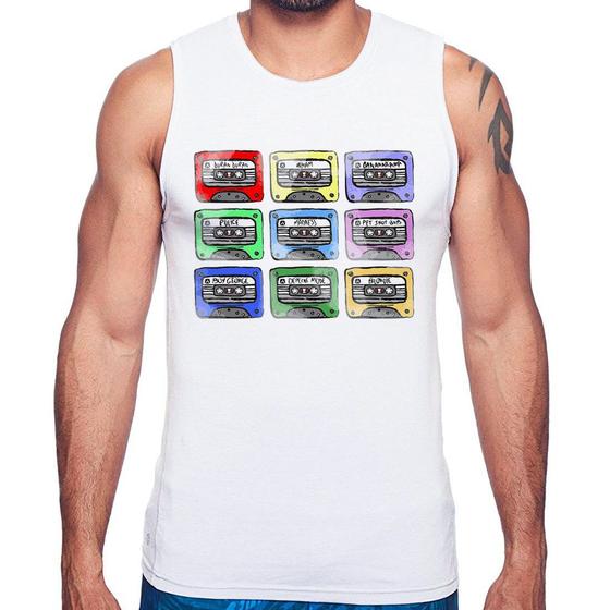 Imagem de Regata 80's Cassette Tapes - Foca na Moda
