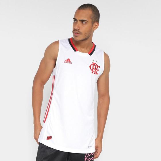 Regata Adidas Flamengo II 22/23 Masculina Menor preço em Regata Adidas Flamengo II 22/23 Masculina