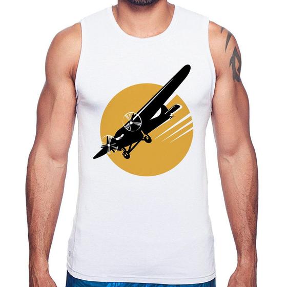 Imagem de Regata Avião Bimotor - Foca na Moda