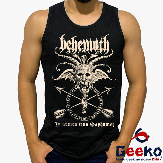 Imagem de Regata Behemoth 100% Algodão Geeko