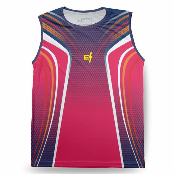 Imagem de Regata Camiseta Cavada Masculina Academia Dry Fitness Protecao UV Secagem rapida Musculacao Treino