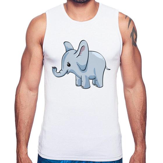 Imagem de Regata Elefante Bebê - Foca na Moda