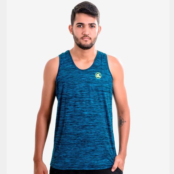 Imagem de Regata Esporte Legal UV45 Poliamida Plank Masculina