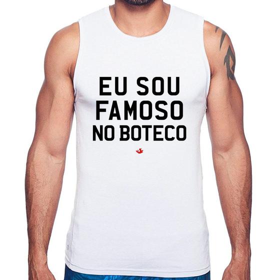 Imagem de Regata Eu sou famoso no Boteco - Foca na Moda