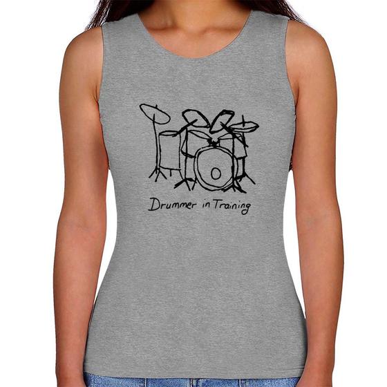 Imagem de Regata Feminina Drummer in Training - Foca na Moda