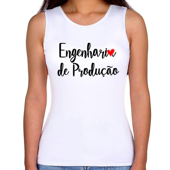 Imagem de Regata Feminina Engenharia de Produção - Foca na Moda