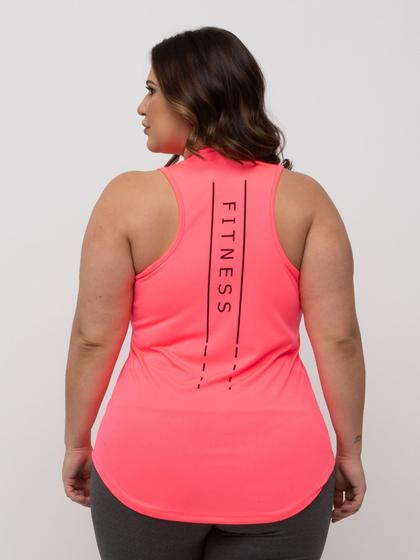 Imagem de Regata Feminina Estampada Plus Size Dry Fit