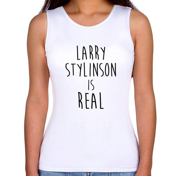 Imagem de Regata Feminina Larry Stylinson is real - Foca na Moda