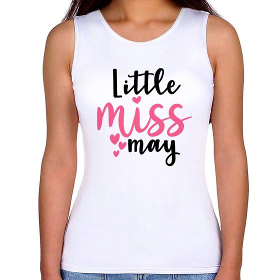 Imagem de Regata Feminina Little miss may - Foca na Moda