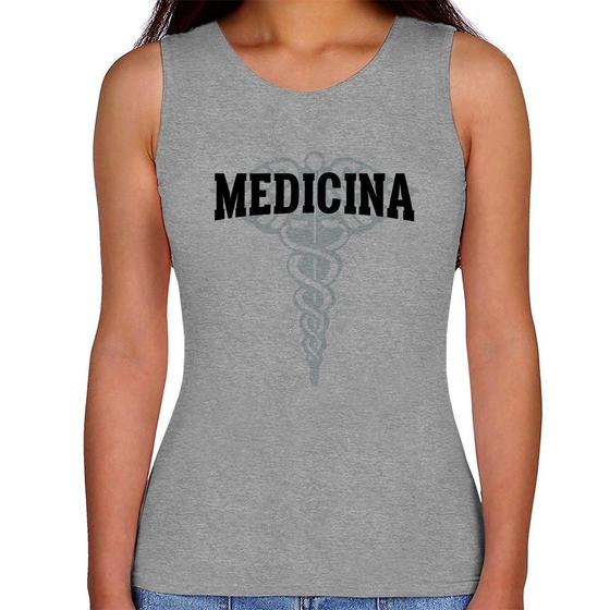 Imagem de Regata Feminina Medicina - Foca na Moda