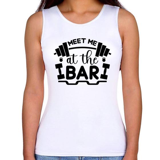 Imagem de Regata Feminina Meet Me At The Bar - Foca na Moda