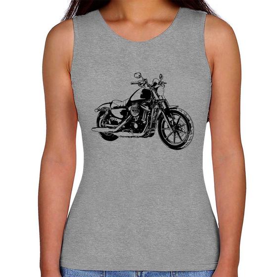 Imagem de Regata Feminina Moto Sportster XL 883 Iron Art - Foca na Moda