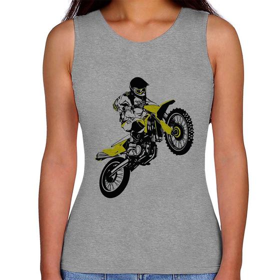 Imagem de Regata Feminina Motocross Jump - Foca na Moda