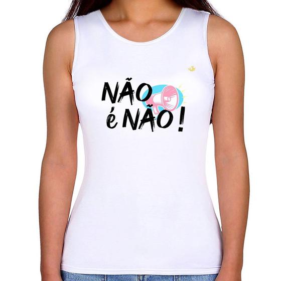 Imagem de Regata Feminina Não é Não! - Foca na Moda