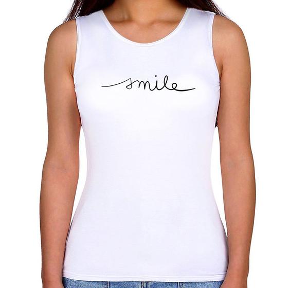 Imagem de Regata Feminina Smile - Foca na Moda