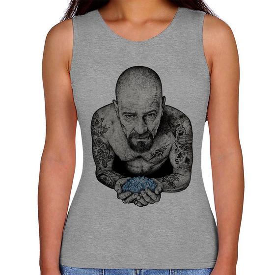 Imagem de Regata Feminina Walter White Tattoo Heisenberg - Foca na Moda