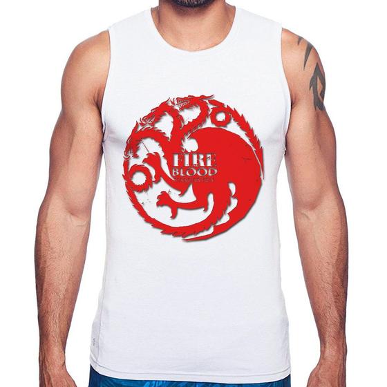 Imagem de Regata Fire and Blood Targaryen - Foca na Moda