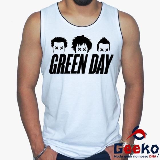 Imagem de Regata Green Day 100% Algodão Geeko