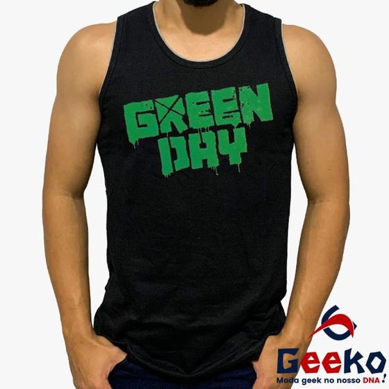 Imagem de Regata Green Day 100% Algodão Rock Geeko