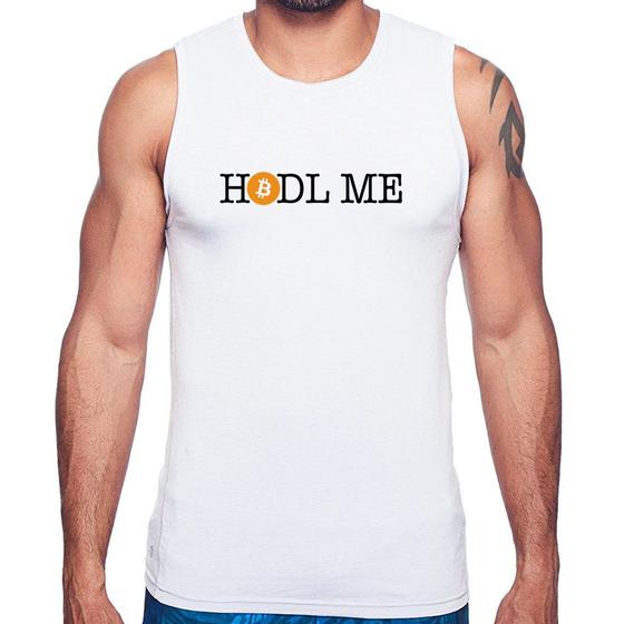 Imagem de Regata Hodl me Bitcoin BTC - Foca na Moda