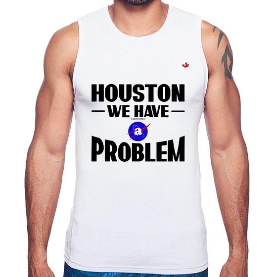 Imagem de Regata Houston, we have a problem - Foca na Moda