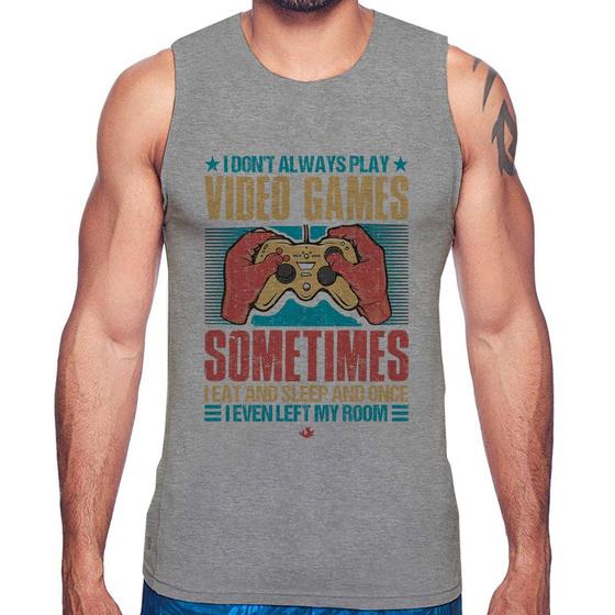 Imagem de Regata I don't always play videogames - Foca na Moda