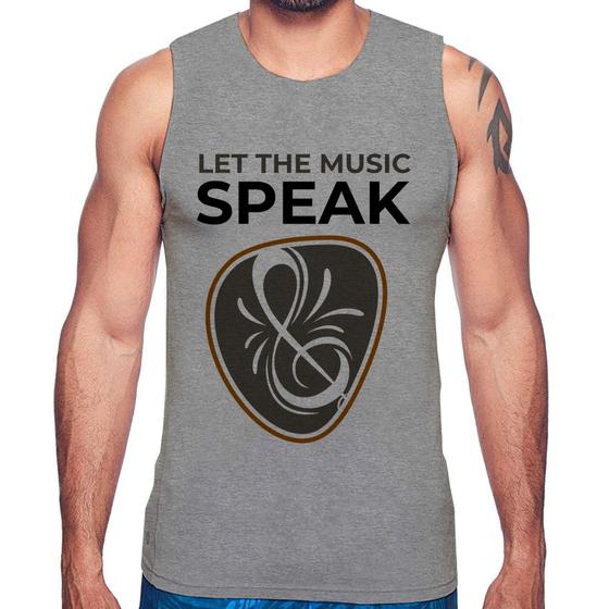 Imagem de Regata Let the music speak - Foca na Moda