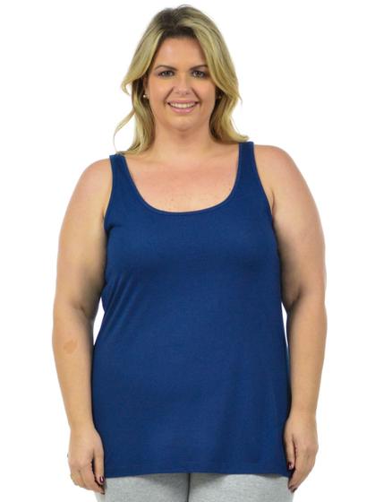 Imagem de Regata longa londres plus size fenomenal(sem elasticidade)