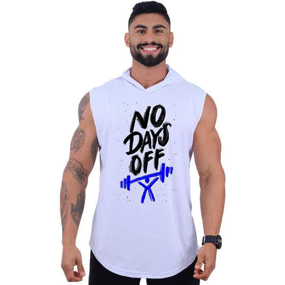 Imagem de Regata Longline com Touca Masculina MXD Conceito No Days Off