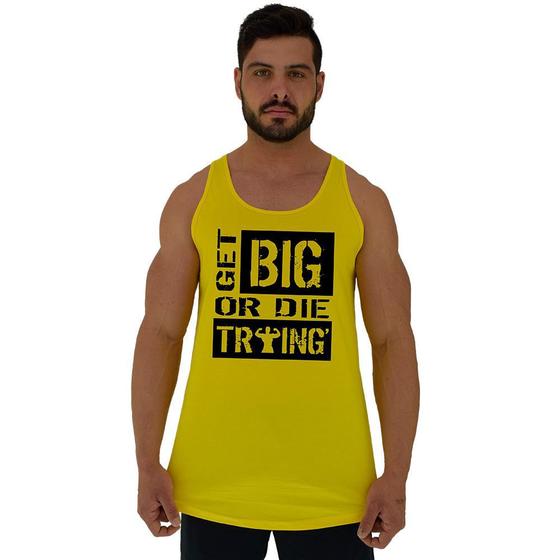 Imagem de Regata Longline Estampada Masculina MXD Conceito Get Big or Die