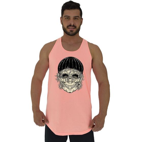 Imagem de Regata Longline Estampada Masculina MXD Conceito Old Skull