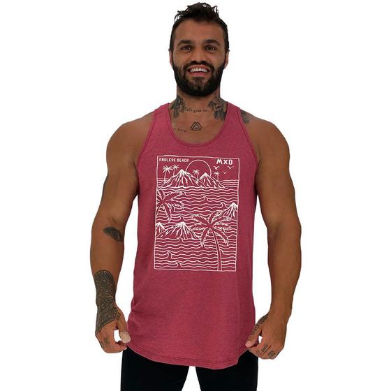 Imagem de Regata Longline Estampada Masculina MXD Conceito Praia Infinita