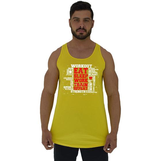 Imagem de Regata Longline Estampada Masculina MXD Conceito Workout