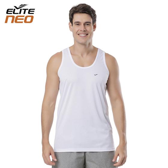 Imagem de Regata Masculina Básica em Malha Dry Confortável Elite