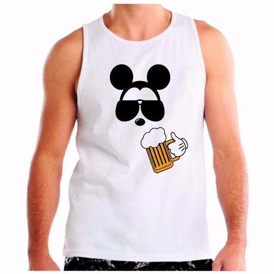 Imagem de Regata masculina chop cerveja camiseta chá bar