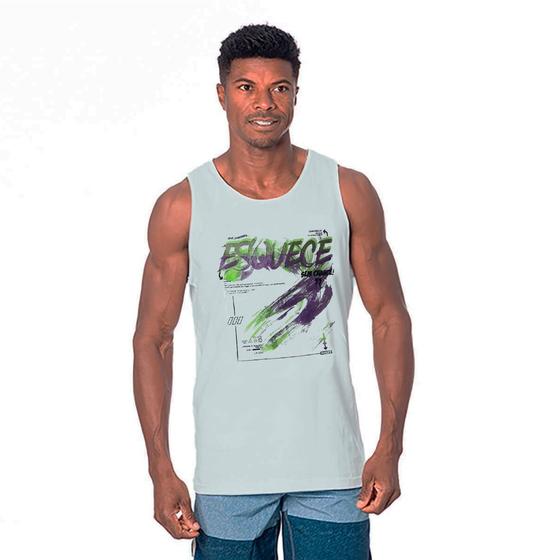 Imagem de Regata Masculina Estampada Esquece