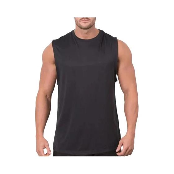 Imagem de Regata Masculina Sem Mangas Para Musculação, Academia, Fitness, Camisa Stringer, Colete Muscular,