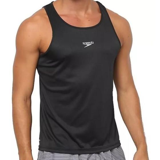 Imagem de Regata Masculina Speedo Basic Interlock Preto