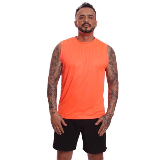 Imagem de Regata Nadador Masculina Blusa  Dry Academia Camiseta Camisa Treino