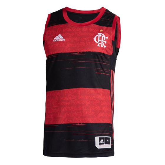 Imagem de Regata NBB Flamengo Home Adidas Masculina
