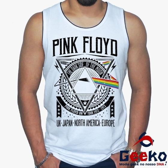 Imagem de Regata Pink Floyd 100% Algodão Rock Geeko