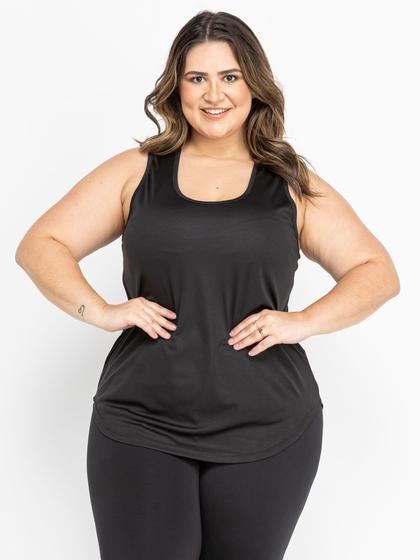 Imagem de Regata Plus Size Feminina Dry Fit