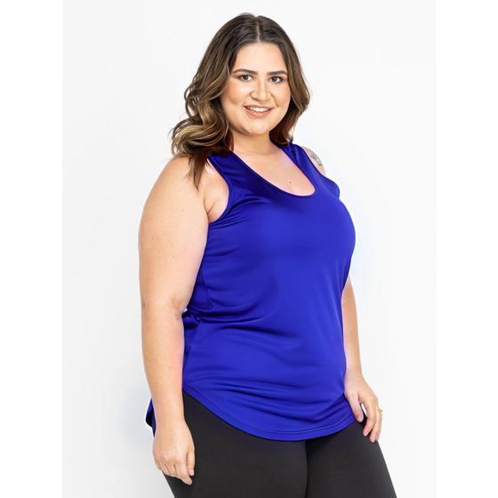 Imagem de Regata Plus Size Feminina Dry Fit